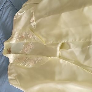 Vintage 3 pc Satin pajamas